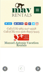 Mobile Screenshot of manuelantoniovacationrentals.com